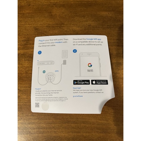 Google WiFi System Router For Whole Home Coverage AC 1304 (3 PACK) Mesh /w Box. - Picture 7 of 12